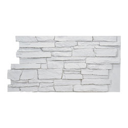 143-BRECKENRIDGE DEEP WIDE STACKED DESIGN WALL PANEL - 24"H - Wall Panels