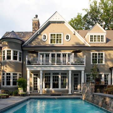 A Large Shingle Style Home