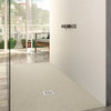 Quare Design Shower Trays Relief Plus Slate Texture 36x36, Pure White