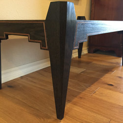 Stand for Chinese Black Lacquer Chest - Side Tables And End Tables