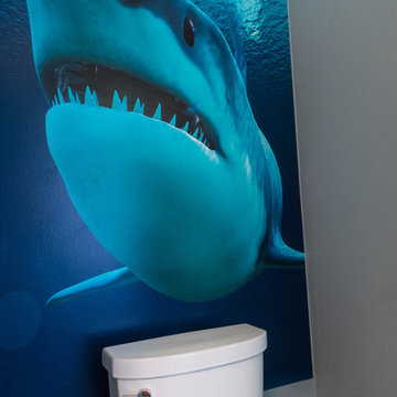 Boy's Bath-Flush or I'll Bite!