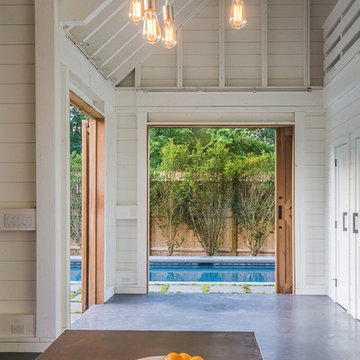 Traditional Cape Cod Barn and Pool House, Orleans, MA
