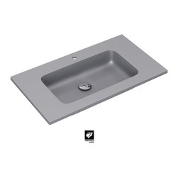 Encimeras de cristalplant MODELO DUBAI 80 CM - Vanity Tops And Side Splashes