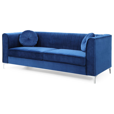 Delray Sofa, Navy Blue