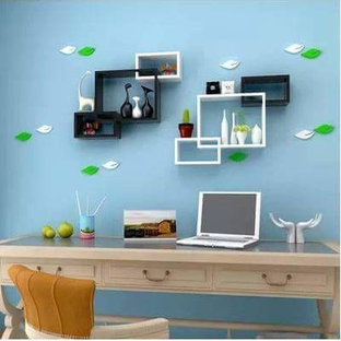 Inredning av ett asiatiskt arbetsrum