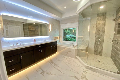 Master Bathroom Alpharetta Tile South