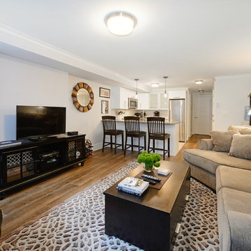Contemporary townhouse centrally situated on one of Hoboken’s finest blocks.