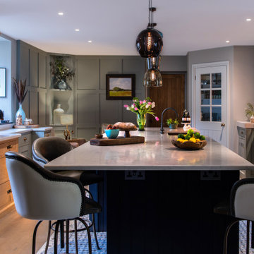 Island with seating