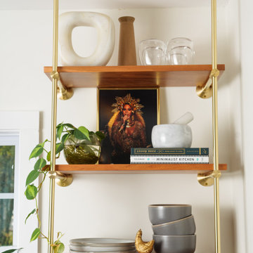 The Origin - One Bay Standard Pre-Fabricated Shelving Unit