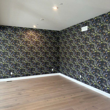 Wallpaper installation Living Room in Houston