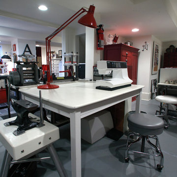 My Houzz: Basement Artist Studio to Inspire