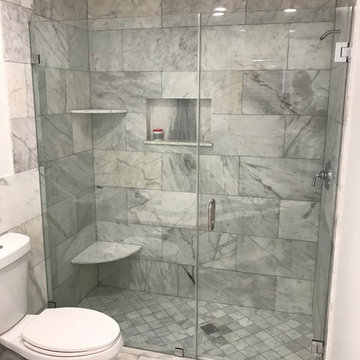 framelees shower doors