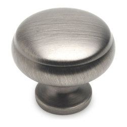 Cosmas - Cosmas 1438AS Antique Silver 1-3/16&rdquo; Diameter Cabinet Knob [25-PACK] - Cabinet And Drawer Knobs