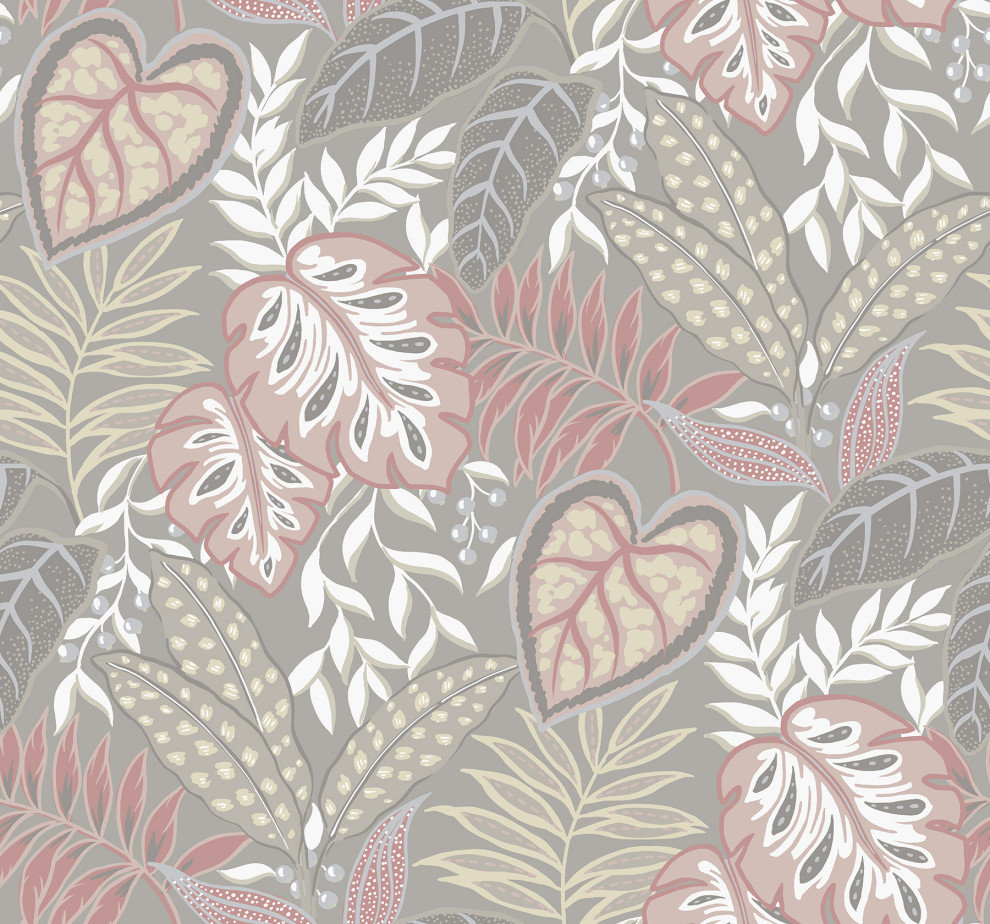 Signature by Sarah Richardson Petal Jasmine Wallpaper, Sample