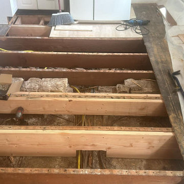 Installation: Hardwood floors & steps