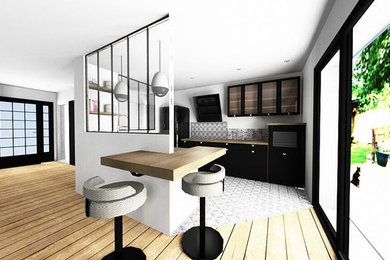 conception de plan et modification d'espace cuisine