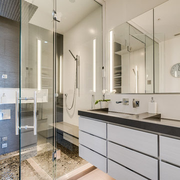 Sleek Contemporary Master Bath