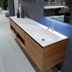 ARENA Integrated Sinks by Antonio Lupi - Bathroom Fixtures