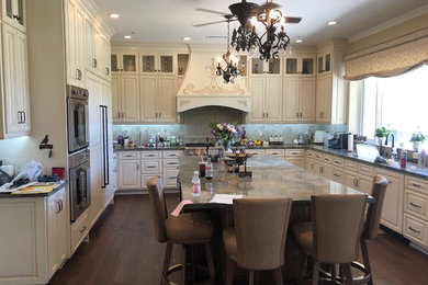 Large Kitchen Spanish Home Remodel