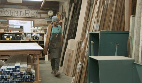 Houzz TV: Working With Reclaimed Wood
