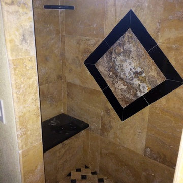 bathrooms and kitchens