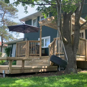 Dartmouth Two-level Deck With Pergola