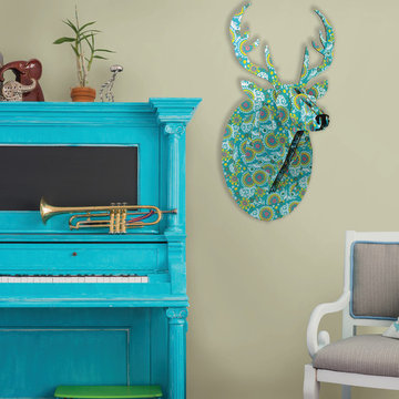 3-D Animal Heads