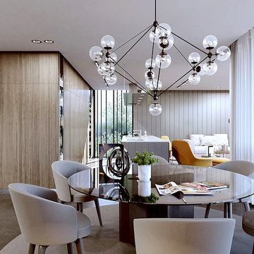 Interior Design and 3D | Modern Dining Room