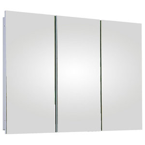 Confiant Mirrored Medicine Cabinet Recessed Or Surface Mount Modern Medicine Cabinets By Virtu Usa