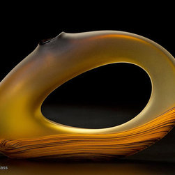Bernard Katz Glass - Trans Bolinas in Yellow Gold - Artwork