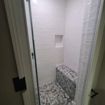 HR & Terra Ross; Family Hunting Ranch - Custom Built Walk-In Shower/Bathroom Rem