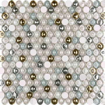 Somerset Button Field Glass Backsplash