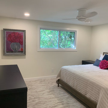 Second Level Modern En Suite Primary Bedroom & Bath and Hall Bath Renovation