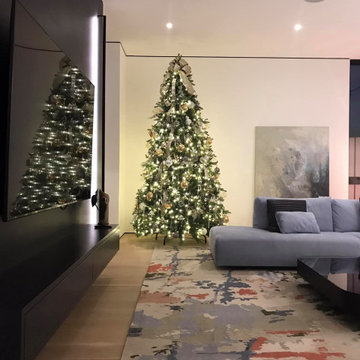 Living Space With Holiday Design