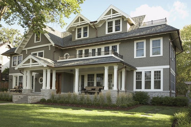 Inspiration for an exterior home remodel in Minneapolis