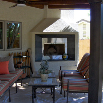 Outdoor Fireplace