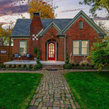 East Dallas Tudor with Pool House and Sauna