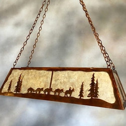 Pack Mule Pool Table Light - Chandeliers