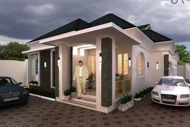 Inspiration for a modern home design remodel in Other