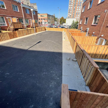 Apartment Complex Fencing in Queen West, Toronto