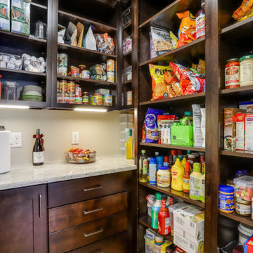 Transitional Kitchen, Pantry, Mudroom and Laundry New Market, MD