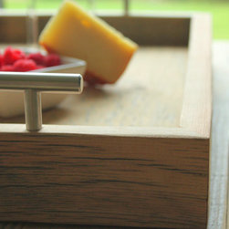 Reclaimed Wood Tray - Food Containers And Storage