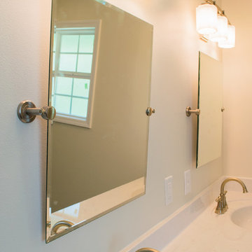 Roll-under Vanity Tilting Mirrors