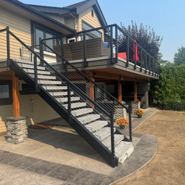 Lake Sammamish Waterfront Paver Deck & Outdoor Living | Issaquah, WA