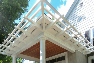 Example of a classic exterior home design in Boston