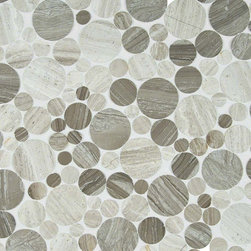Serenity Stone Pebble - Mosaic Tile