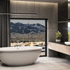 Malibu Mavericks Oval Soaking Bathtub 67x36x23 White