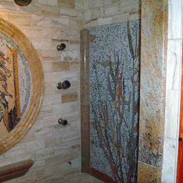 The Autumn Tree Mosaic Art I Mozaico