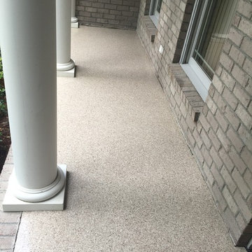 Front Porch & Garage