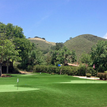 Global Syn-Turf artificial grass installation in Santa Rosa, CA